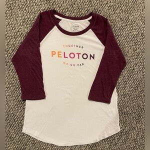 NWOT Peloton Shirt: Women’s Baseball Tee Long Sleeve  Size medium
